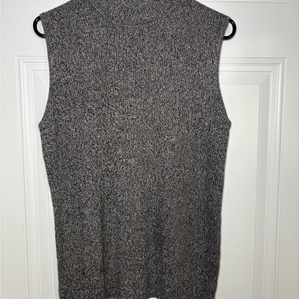 Dana Buchman Charcoal Knit Sweater